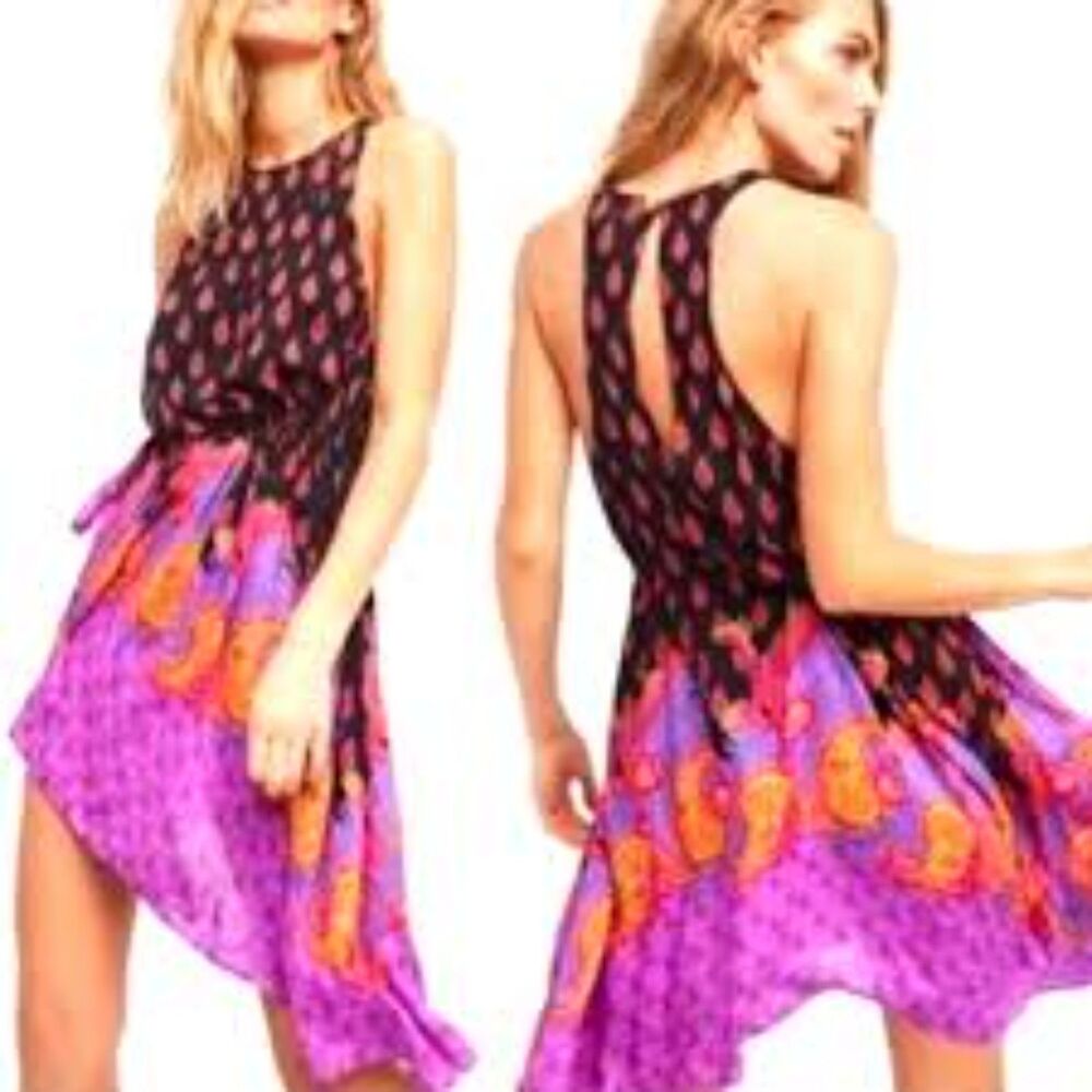 Free People Rendezvous Boho Slip Dress Size Small
